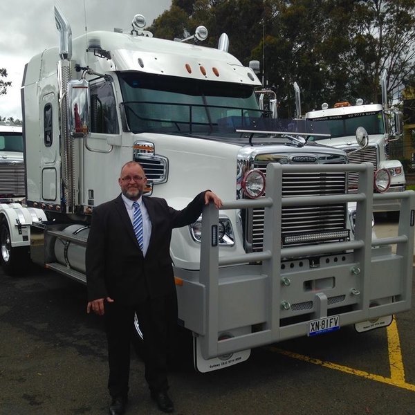 After doing 2,250,000 km in his last Freightliner